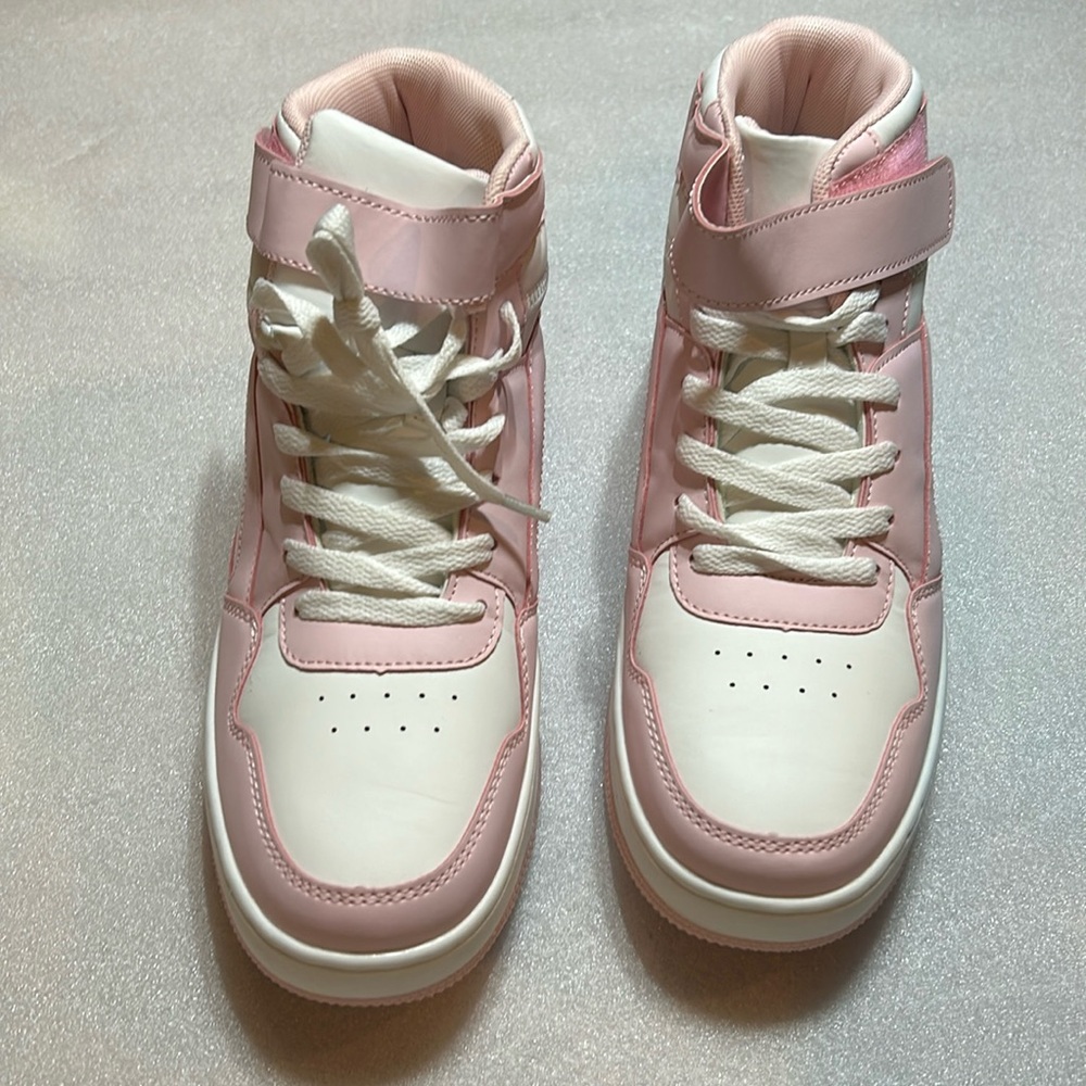 Hi Top platform sneakers. New in Box. Size 10